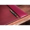 Dacasso Burgundy Bonded Leather 30" x 18" Desk Pad PR-5203 - alternate 4